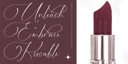 Michelin Samantha Font Poster 12