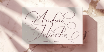 Michelin Samantha Font Poster 6