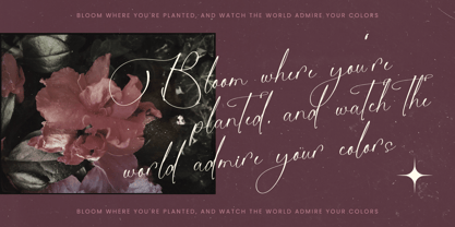 Michelin Samantha Font Poster 3