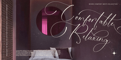 Michelin Samantha Font Poster 7