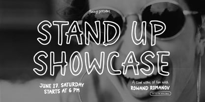 Peak Comedy Font Poster 5