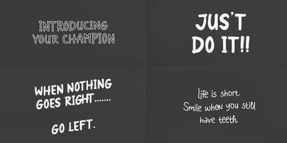 Peak Comedy Font Poster 6