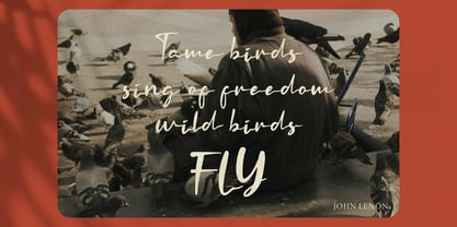 Last Knotes Font Poster 2