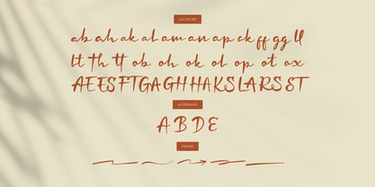 Last Knotes Font Poster 15