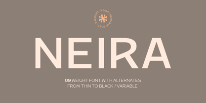 Neira Font Poster 1