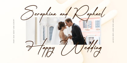 Forade Mellodvista Script Font Poster 4