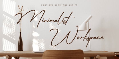 Forade Mellodvista Script Font Poster 5