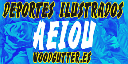 Deportes Ilustrados Font Poster 4