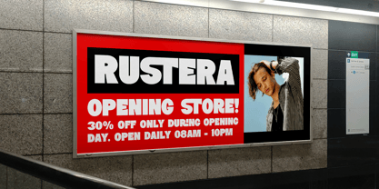 Kindly Track Font Poster 7