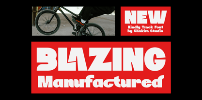 Kindly Track Font Poster 4