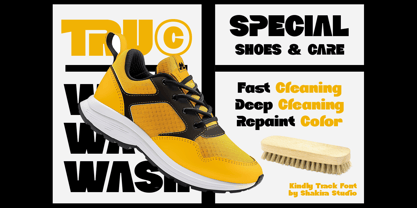 Kindly Track Font Poster 5