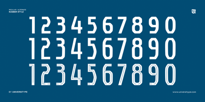 UT Unisportion FC Font Poster 4