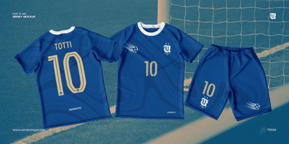 UT Unisportion FC Font Poster 8