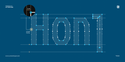 UT Unisportion FC Font Poster 11