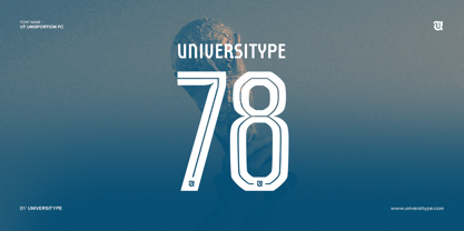 UT Unisportion FC Font Poster 2