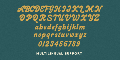 Melody Groove Font Poster 4