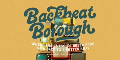 Melody Groove Font Poster 2