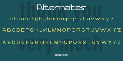 Galactic Blaze Font Poster 7