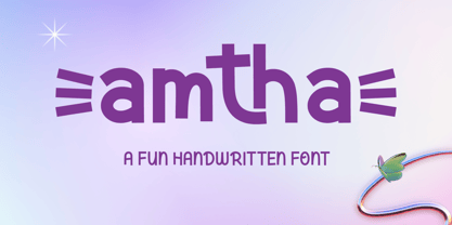 Amtha Font Poster 1