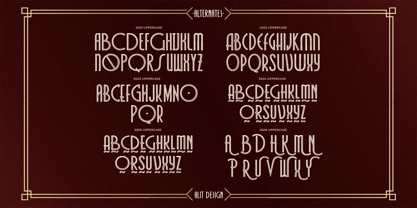 Decomang Font Poster 12