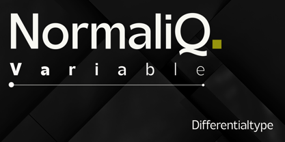 Normaliq Variable Font Poster 1