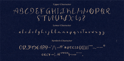 CF Dellynne Font Poster 2