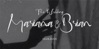 CF Dellynne Font Poster 5