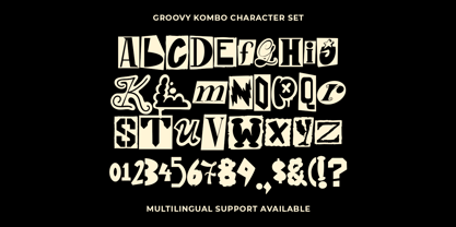 Groovy Kombo Font Poster 7