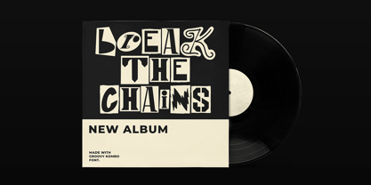 Groovy Kombo Font Poster 3