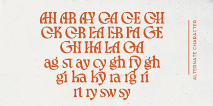 Larchen Font Poster 10