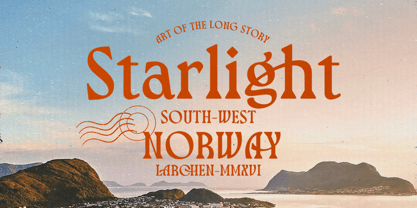 Larchen Font Poster 6