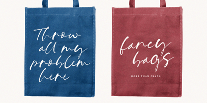 Belisma Kimono Font Poster 5