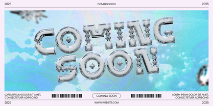 Diamond Line Font Poster 10