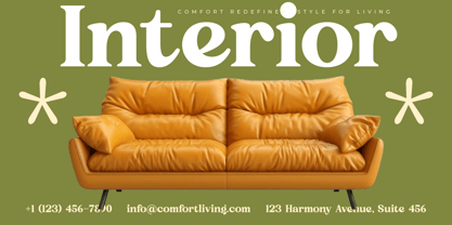 Sunday Ridges Font Poster 6