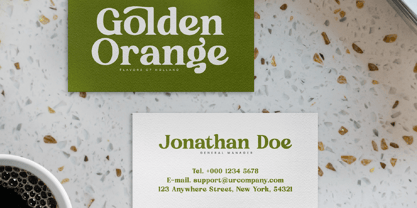 Sunday Ridges Font Poster 7