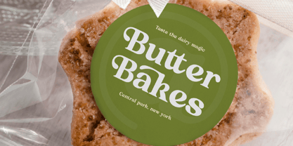 Sunday Ridges Font Poster 4