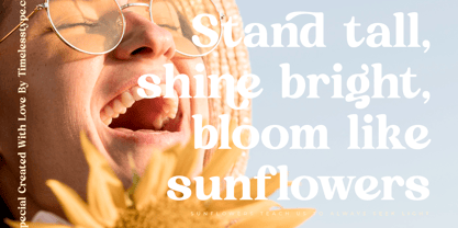 Sunday Ridges Font Poster 12