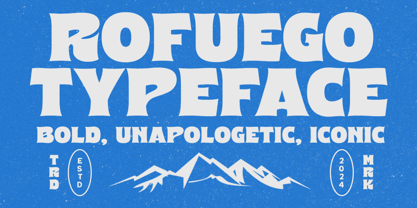 Rofuego Font Poster 1
