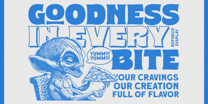 Rofuego Font Poster 6