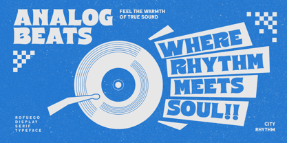 Rofuego Font Poster 5