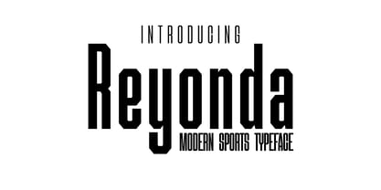 Reyonda Font Poster 1