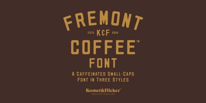 Fremont Coffee Font Poster 1