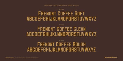 Fremont Coffee Font Poster 15