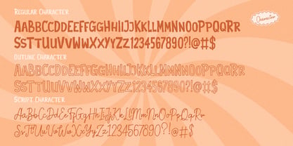 Lee Ton Dra Outline Font Poster 10