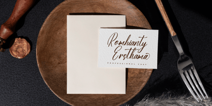 Hadinesta Blarfhine Font Poster 6