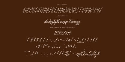 Hadinesta Blarfhine Font Poster 7