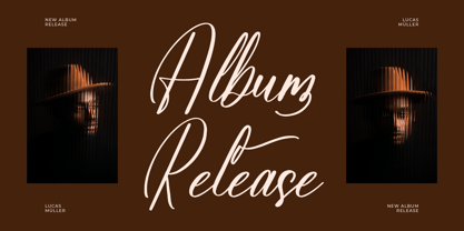 Hadinesta Blarfhine Font Poster 4