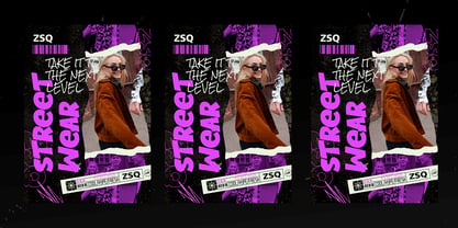 Urban Clash Graffiti Font Poster 4