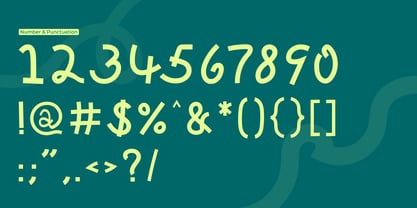 Krispy Bitsy Font Poster 3