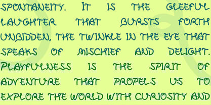 Krispy Bitsy Font Poster 4